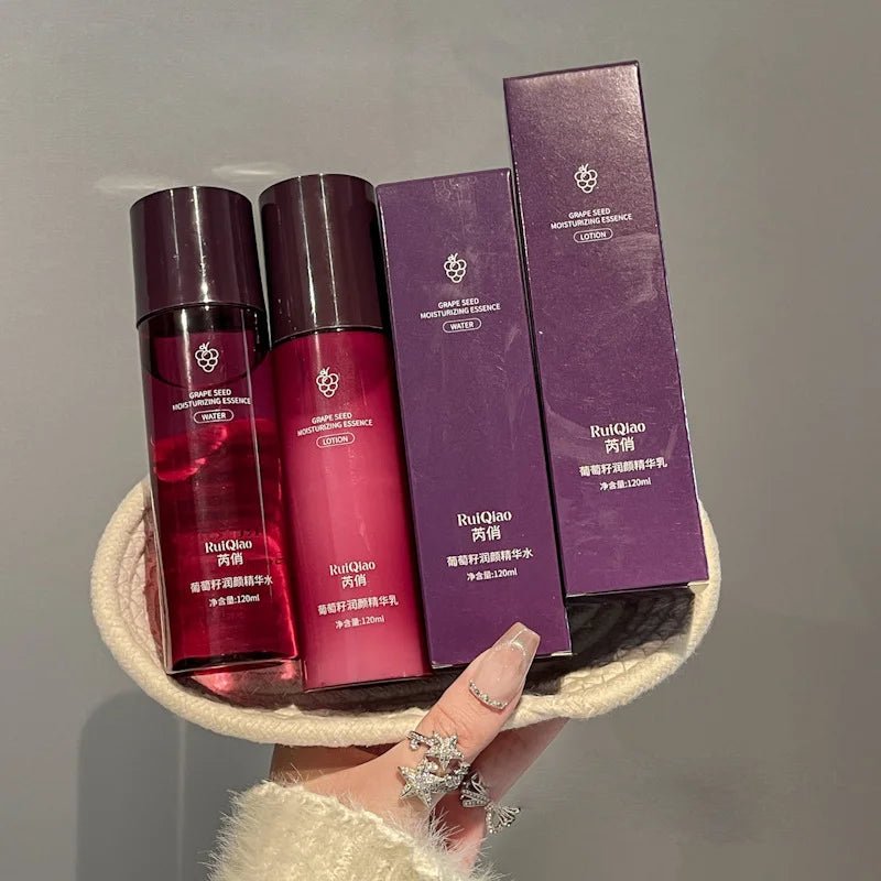 Émulsion Essence Pépins de Raisin 120ml - Hydratant Raffermissant Anti - Âge - meliaglow