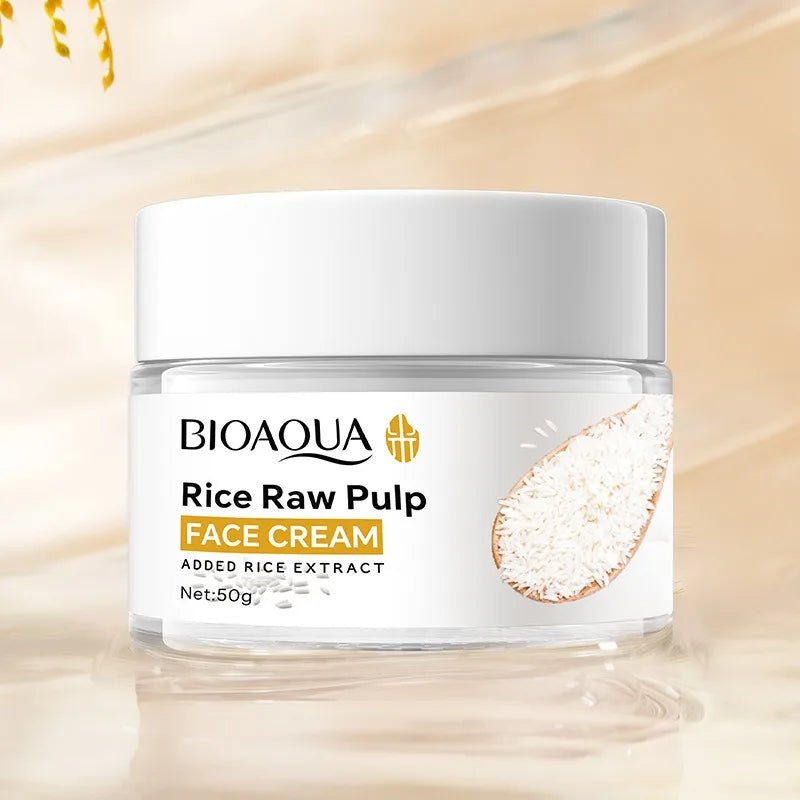 Masque Contour des Yeux BIOAOUA à la Purée de Riz - Anti - Rides Hydratant - meliaglow