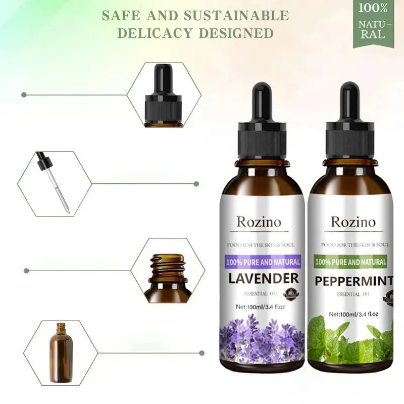 Huile Essentielle de Lavande 100ml - Massage SPA Hydratant Apaisant - meliaglow