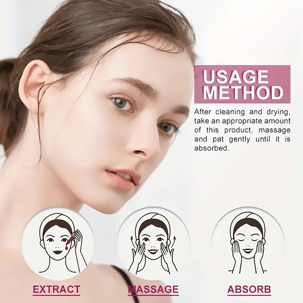 Essence Visage Sakura 30ml - Élasticité Rajeunissement Hydratant Naturel - meliaglow