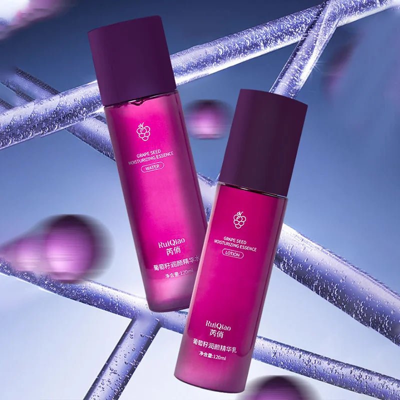 Émulsion Essence Pépins de Raisin 120ml - Hydratant Raffermissant Anti - Âge - meliaglow