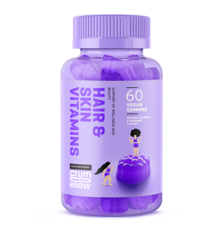 VITAMINES POUR CHEVEUX ET PEAU GUMELLOW - meliaglow