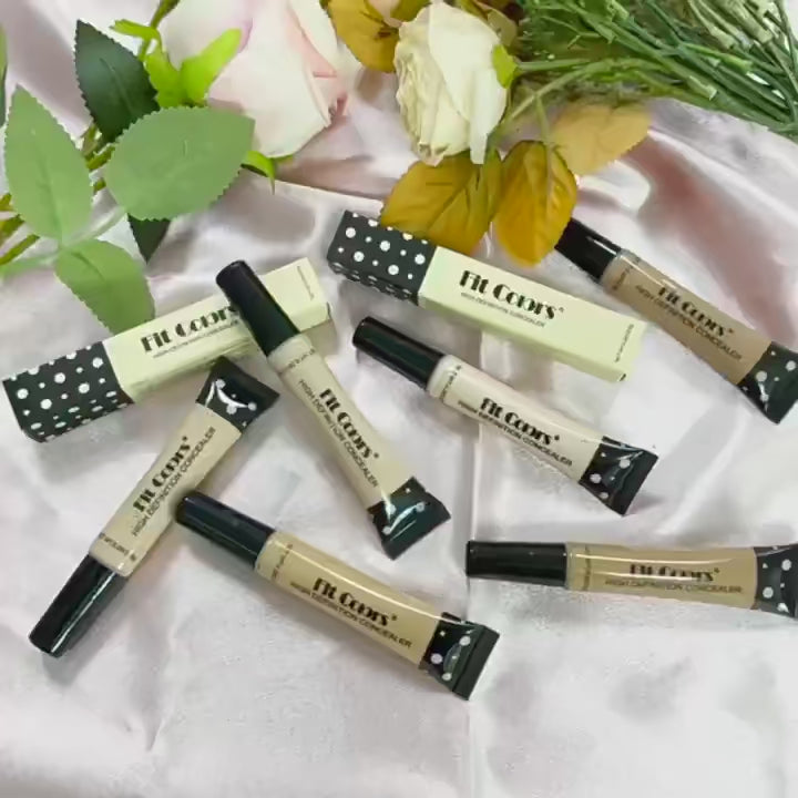 Correcteur Liquide 6 Couleurs - Anti-Cernes Fond de Teint Réparateur Nourrissant