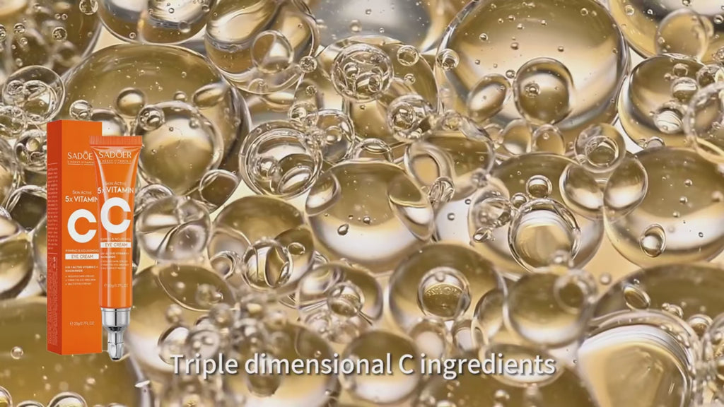 Crème Contour des Yeux Action Rapide - Anti-Rides Raffermissant Anti-Poches