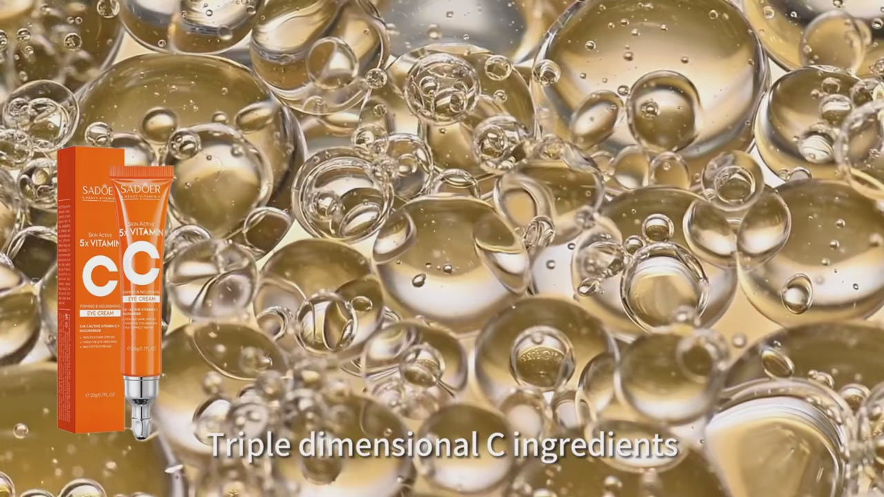 Crème Contour des Yeux Action Rapide - Anti-Rides Raffermissant Anti-Poches