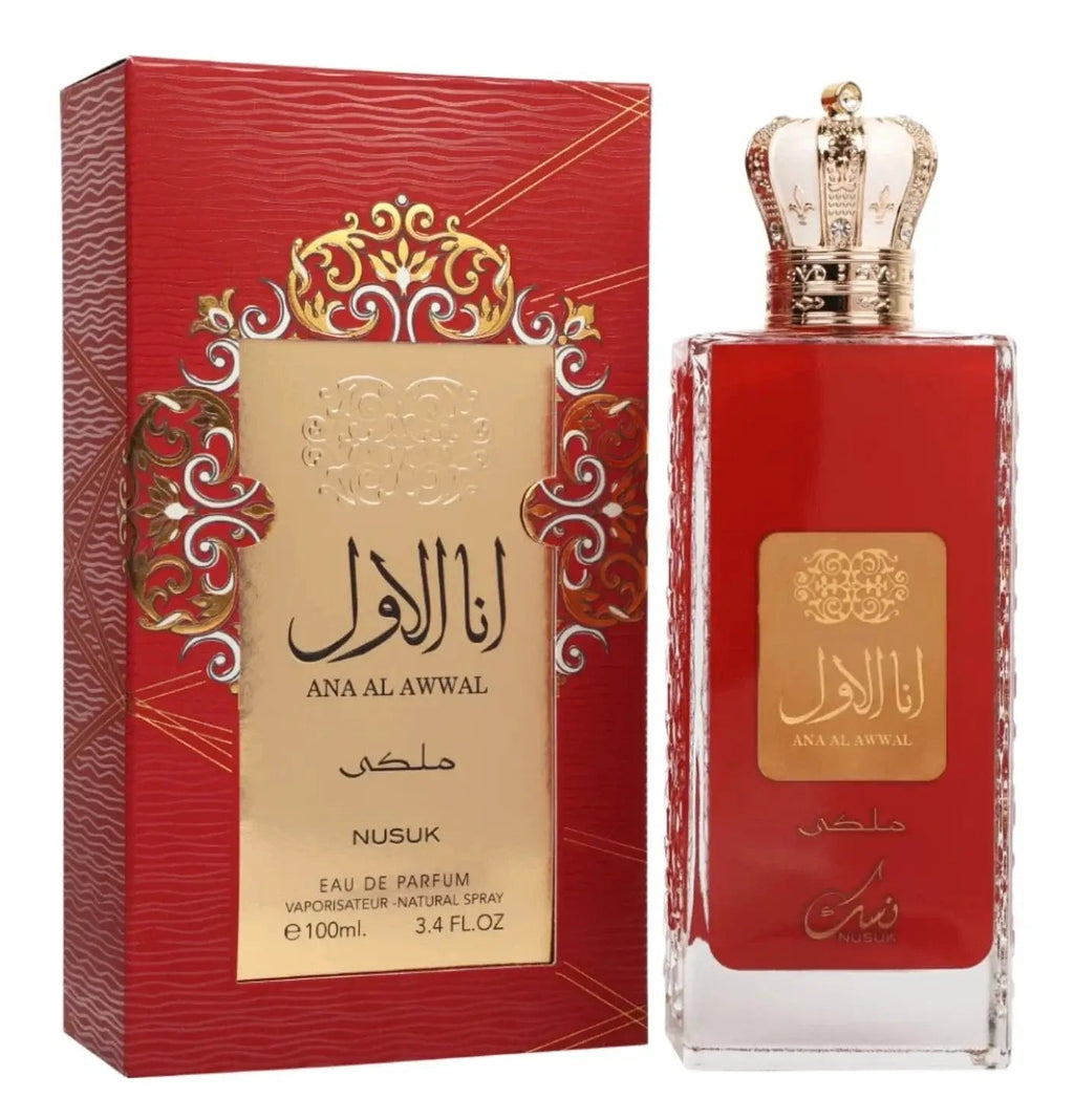 Nusuk Ana Al Awwal Red Eau de Parfum 100ml - meliaglow